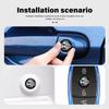 PAD5  For AMG 8/12/20PCS Car Remote Control Key Badge Emblem Stickers Decorat Accessory Benz B-CLASS C-CLASS GLC GLE GLK W190 W201