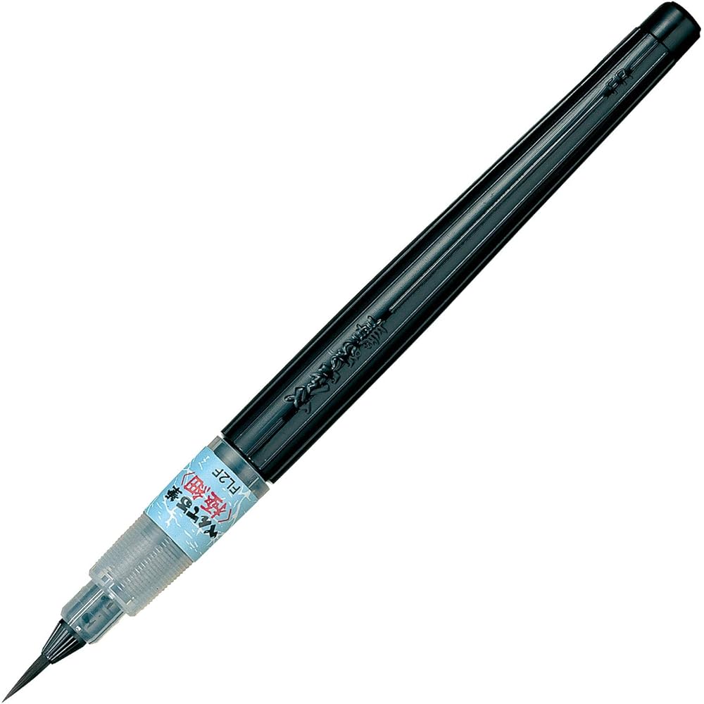 Pentel Brush Pentel Brush XFL2F Ultra Fine Black 40 x 230 x 15 (mm)