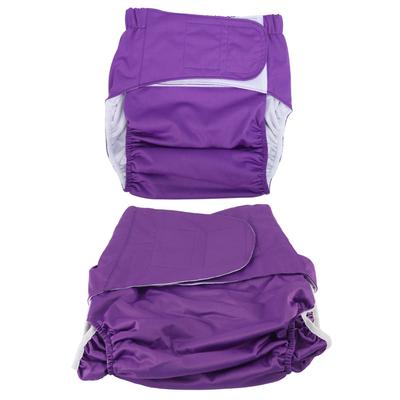 Adult Cloth Diaper Reusable Washable Elderly Incontinence Protection Nappies Underwear for Disabilit