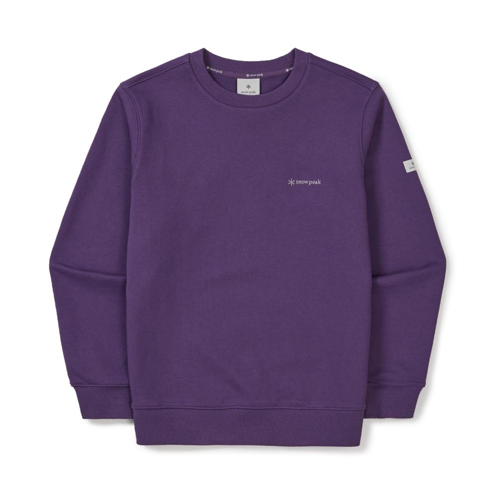 [Snowpeak] Land Women's Sweatshirt Violet (S25FWFHT61)