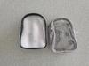 Clear PVC Messenger Bag for Men - Transparent Mobile Phone and Wallet Carrier, Ideal for Walking and Shopping