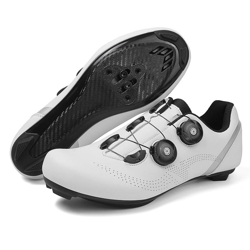 Unisex Cycling Shoes Road Mountain Bikes With Cleat Compatibility Breathable Lightweight Performance Pedal Lock Shoe