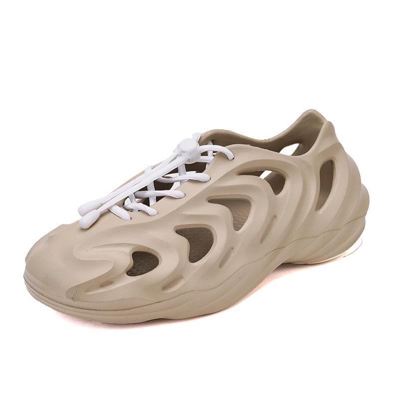2026 Men's Summer Closed-Toe Lace-Up Beach Sandals