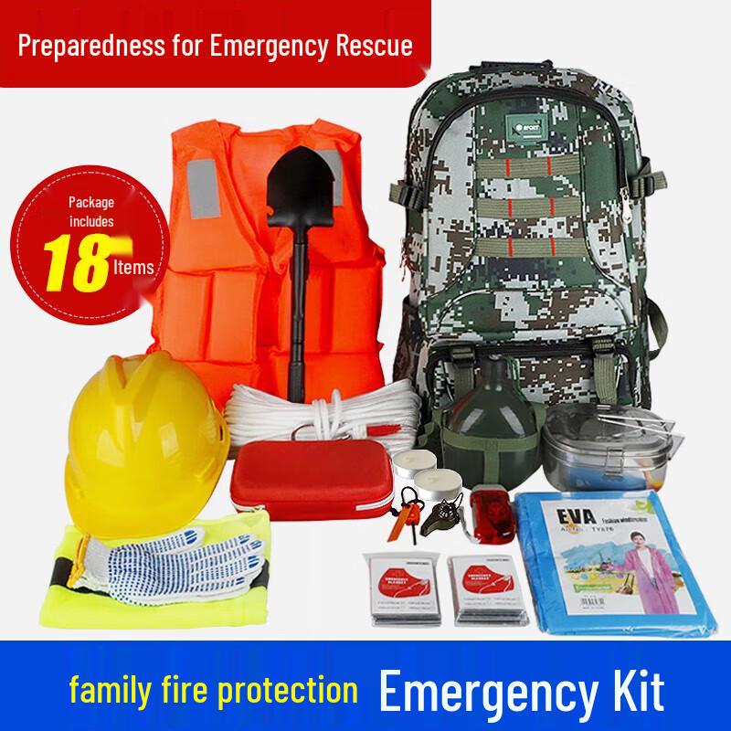 Deluxe Family Earthquake Emergency Kit