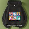 Sudadera con capucha azul de Bluey para niña, Otoño Invierno, Cálida, Suave, Jersey, Cómoda, Prenda superior diaria para niños