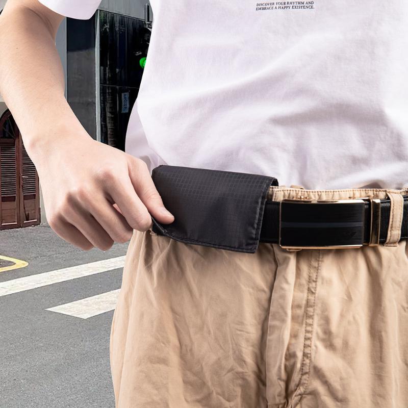 RFID Blocking Anti-Theft Travel Money Belt 1Pcs Concealed Pouch Wallet for Tourists Travel Use