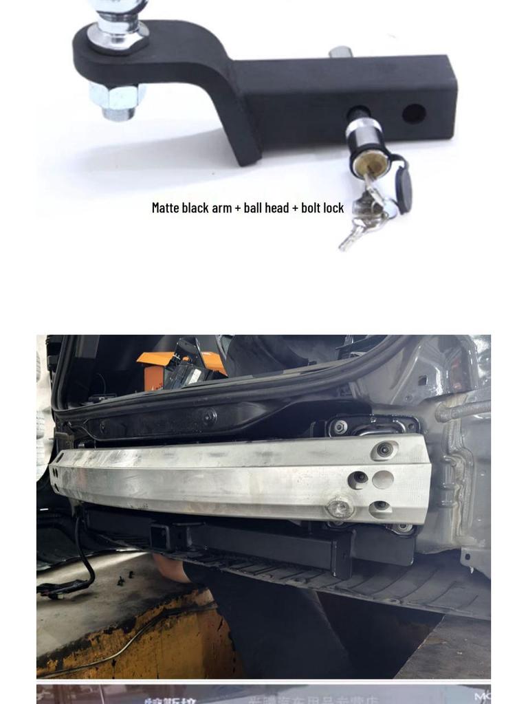Compatible with Tesla Model Y trailer hitch, RV trailer hitch, tow hook, and similar products.