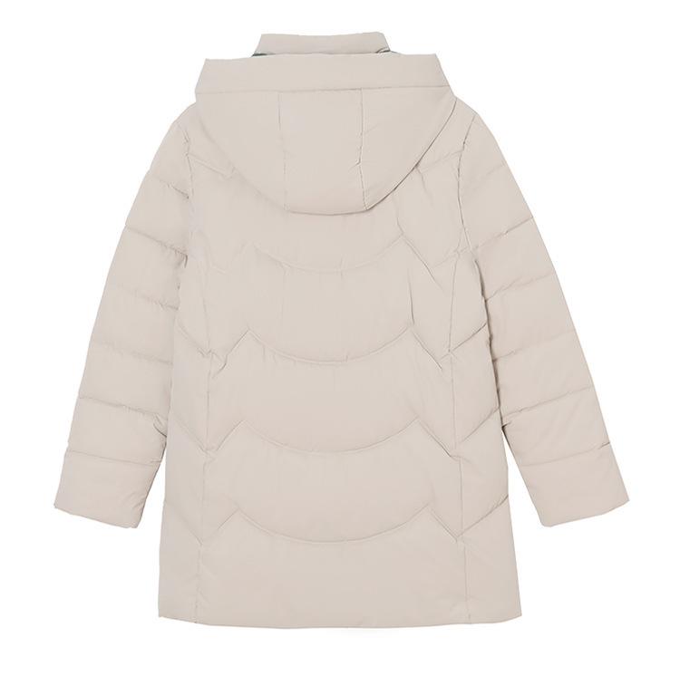 2024 Winter Women's Short Hooded Down Cotton Coat for Middle-Aged & Elderly