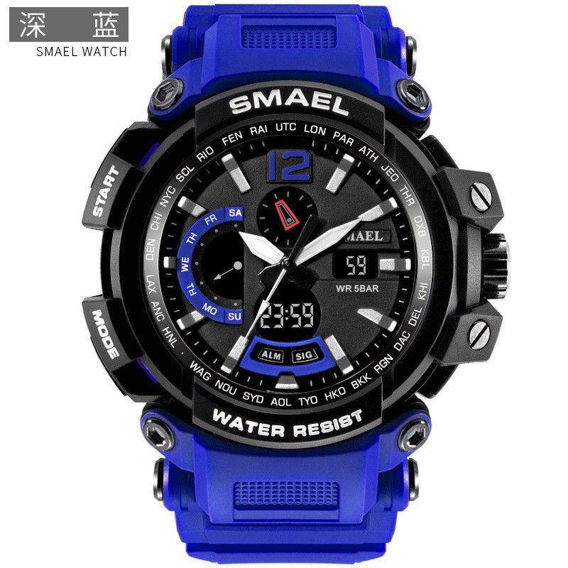 Smael Sport Watch Men Fashion Digital Led Electronic Quartz Classic Timeless Design