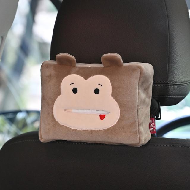 

Автомобильная коробка для салфеток, милые плюшевые животные, держатель для салфеток, портативный ящик, коробка для стайлинга автомобилей, многофункциональные автомобильные принадлежности для женщин