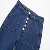 Fashion Style 2024 Summer New Arrival Women's Clothing Silm Easiest for Match High Waist Straight Speaker Denim 6164076