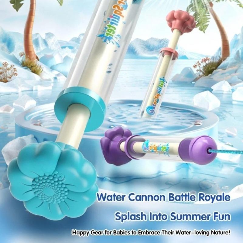 Spray Water Pull-Back Water Gun Outdoor Splash Games for Beach Pool Lawn Activities Kids Summer Interactive Water Spray Toys