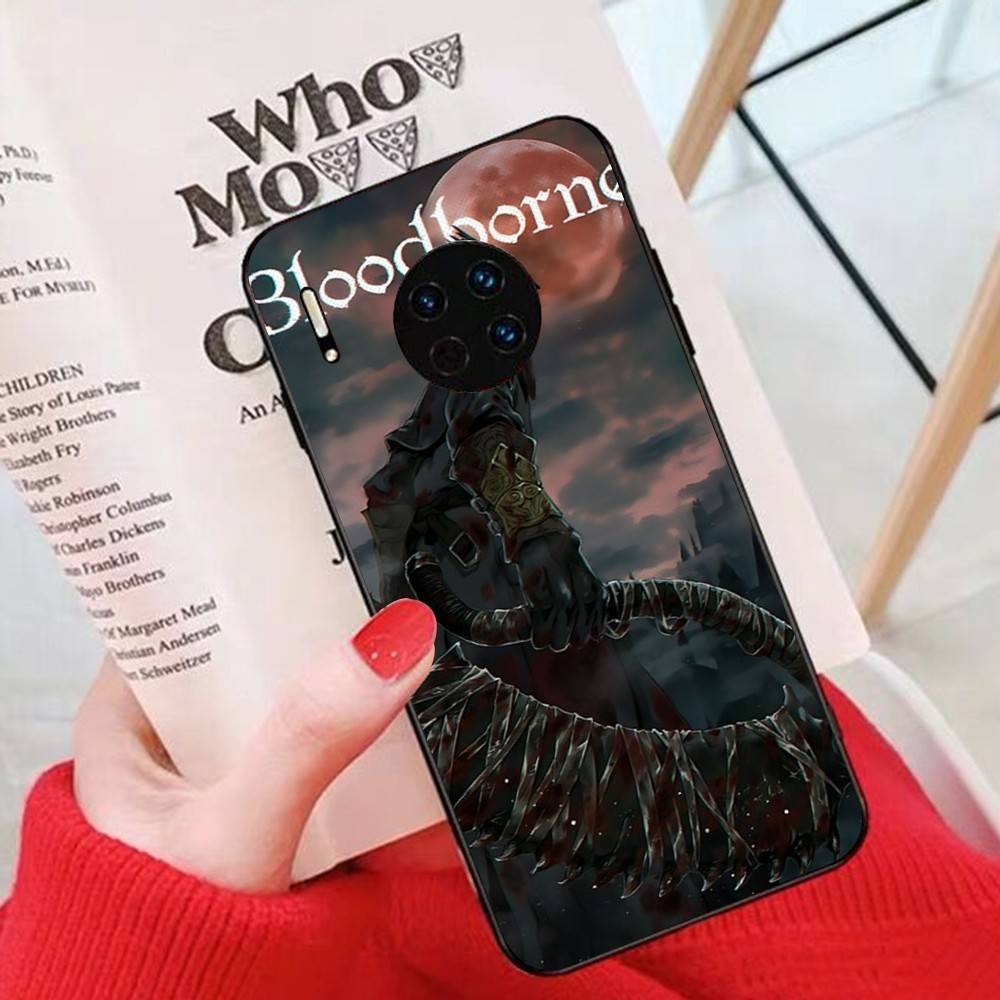 

Dark Hunter B-Bloodborne Game Phone Case For Huawei P 8 9 10 20 30 40 50 Pro Lite Psmart Honor 10 Lite 70 Mate 20lite Huawei P20 Lite