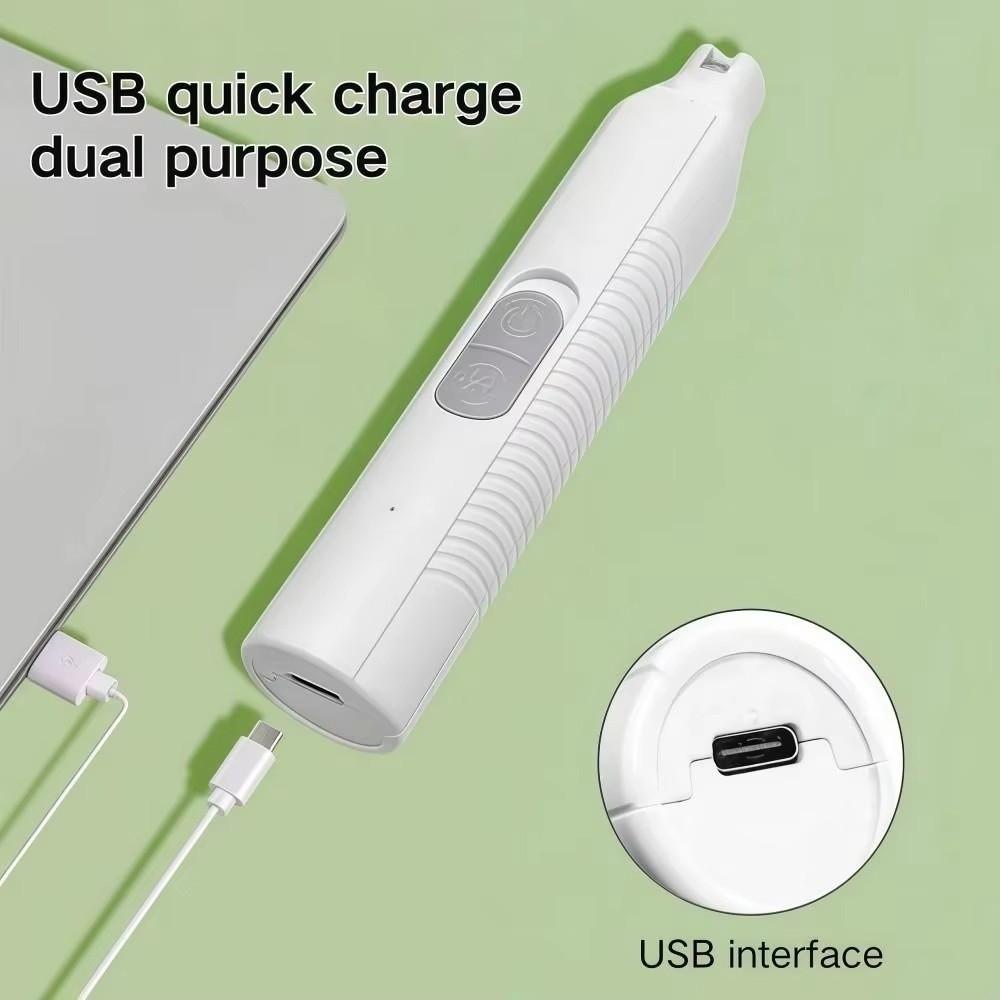 Quiet Operation Pet Nail Trimmer LED Nail Grinder Electric Dog Nail Grinder Pet Supplies