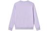 Men's FILA Sweatshirts Unisex Light Xi Purple Crew Neck Thickened Regular