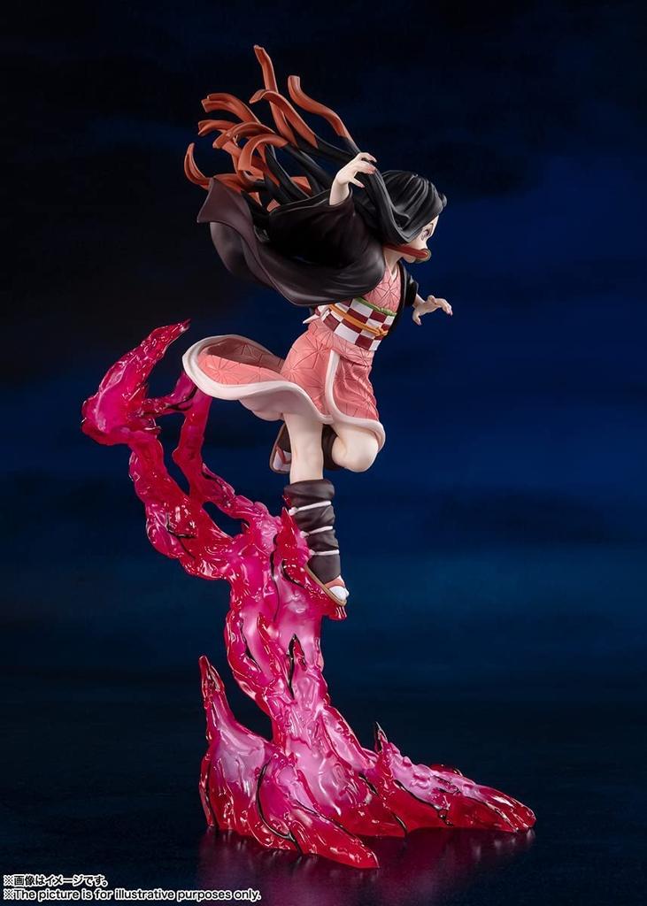 TAMASHII NATIONS FiguartsZERO Demon Kimetsu no Yaiba Nezuko Kamado Blood Demon Art 240mm Painted Complete Figure BAS61514 Slayer Approx. PVC/ABS