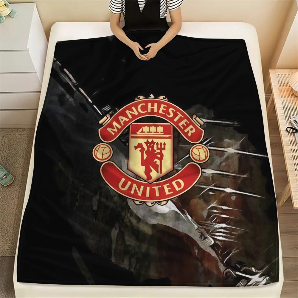 Man United3 Flannel Blanket, High Quality Comfortable for All Seasons, Home Decor, Warmth and Comfort
