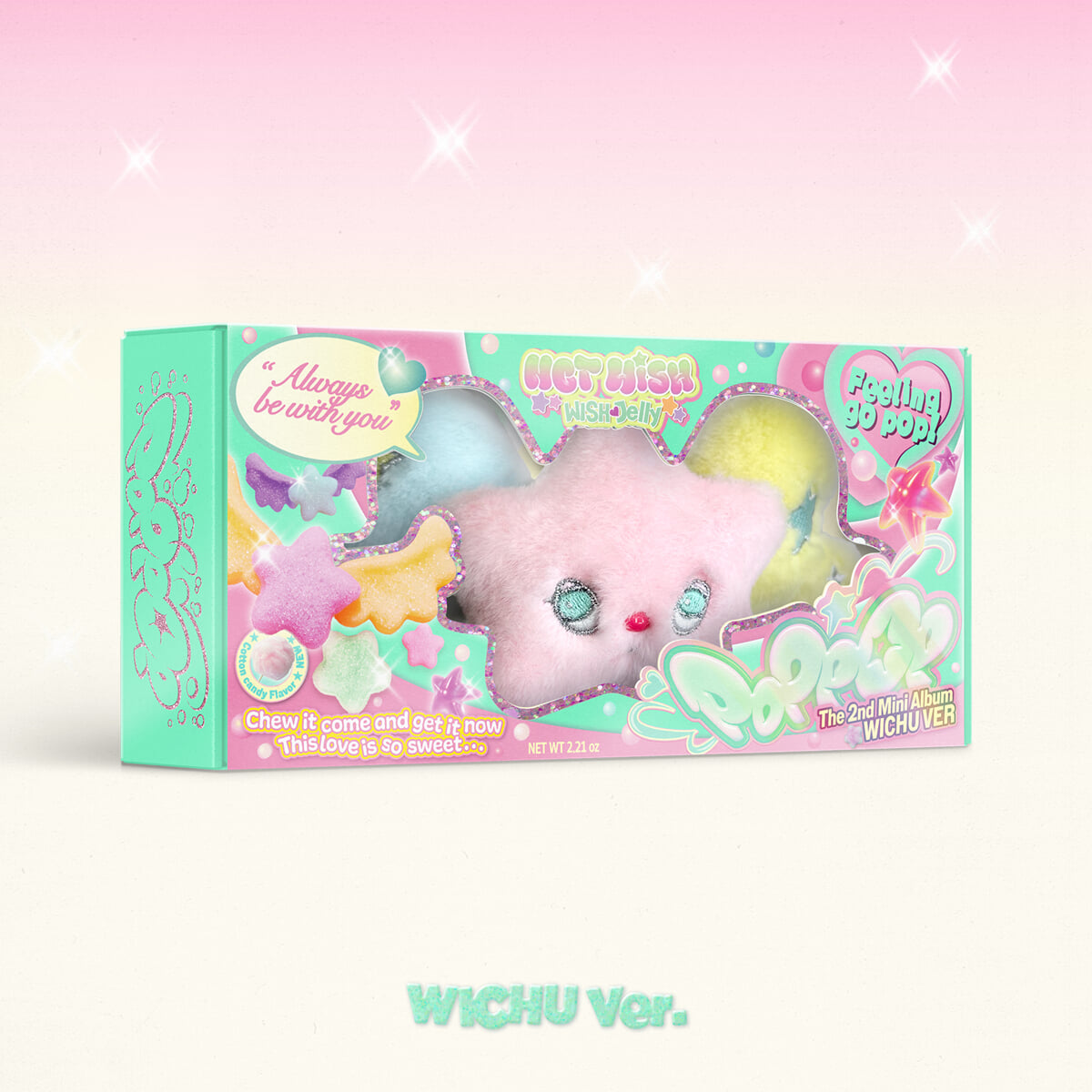 NCT WISH - 2nd Mini Album : poppop [WICHU Ver.](Smart Album)