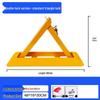 Heavy-Duty Triangle Parking Space Lock - Anti-Collision, Pressure-Resistant Floor Post for Garage