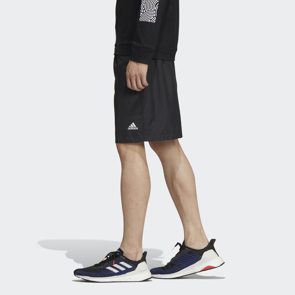 Adidas Casual Sport Drawstring Breathable Shorts Men Bottoms Black GD4971