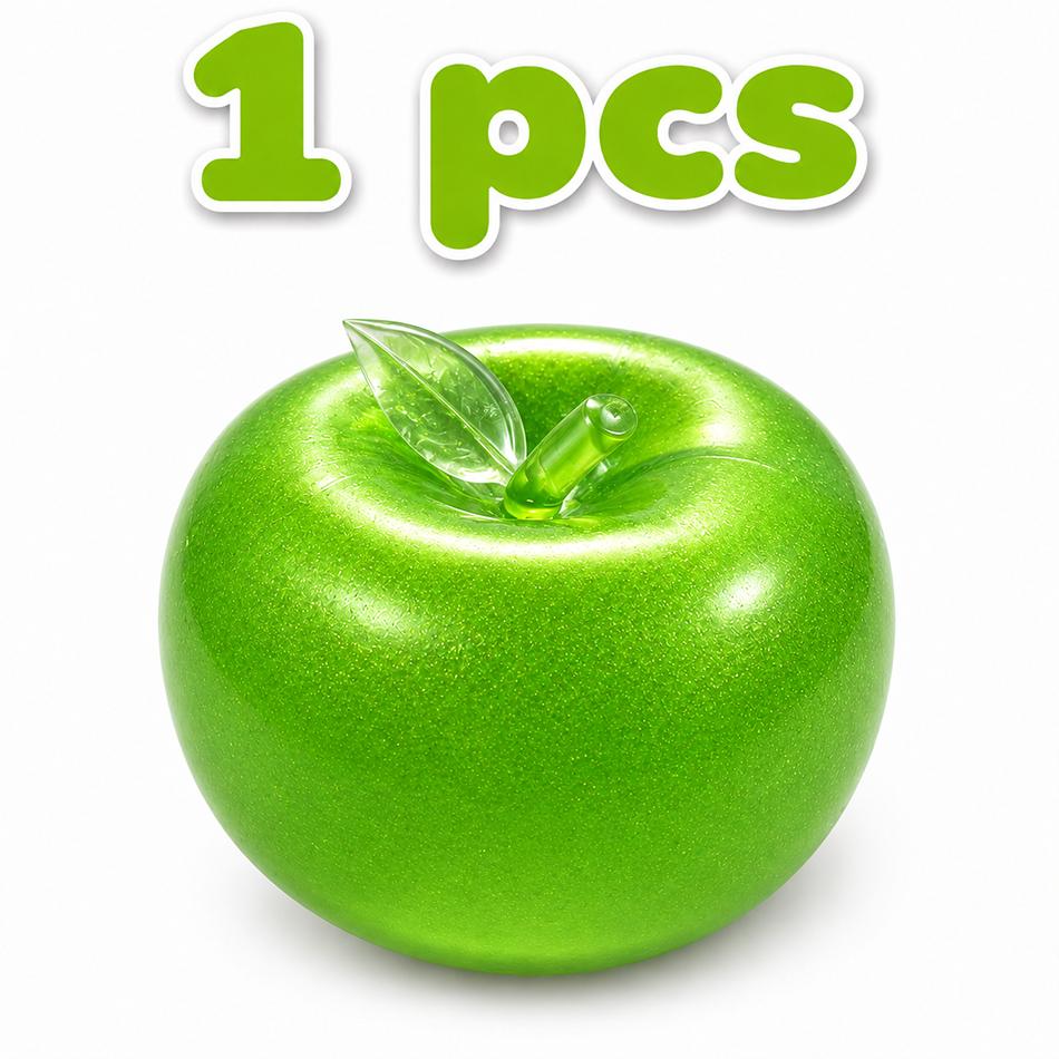IJzige Slush Appel Squishy Speelgoed Glitters Vloeibaar Zand Stressverlichting Langzaam Rijzend Fidget Sensorisch Bureau Decoratie Cadeau 3 Kleuren Slushy Textuur