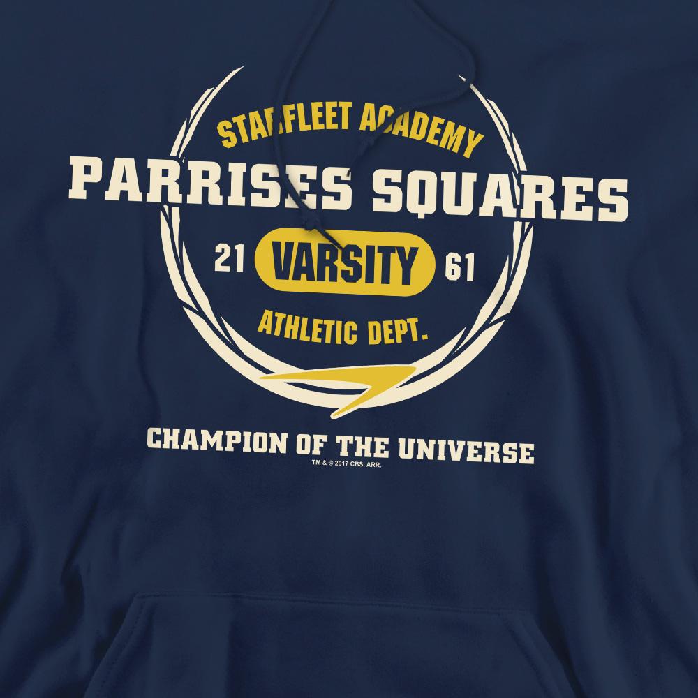 Star Trek Mens Parrises Squares Hoodie