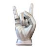 Gesture Ornament Stand Multi-Function Drumstick Pen Holder Resin Rock Ornament Music Accessory Rock Attitude Decor