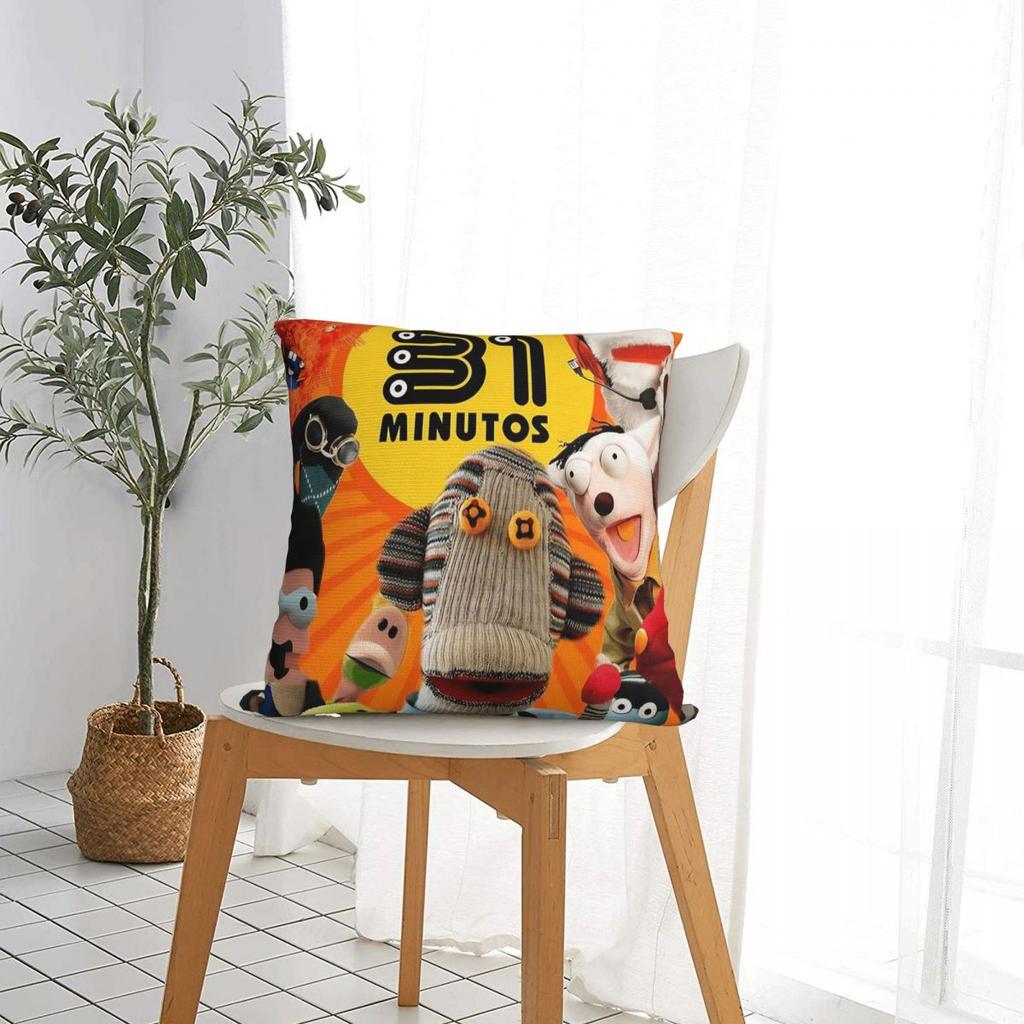 31 Minutos Chilean Comedy Pillow Covers Polyester Sofa Tulio Trivino Cushion Case Cute Pillow Cover 45*45