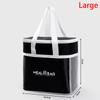 Insulated Lunch Bag Large Capacity Thermal Tote With Oxford Fabric And Aluminum Foil Leakproof Cooler For Picnic Office Travel