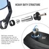 Black Motorcycle CNC Aluminum Rearview Handle Bar End 7/8" Side Mirrors Round