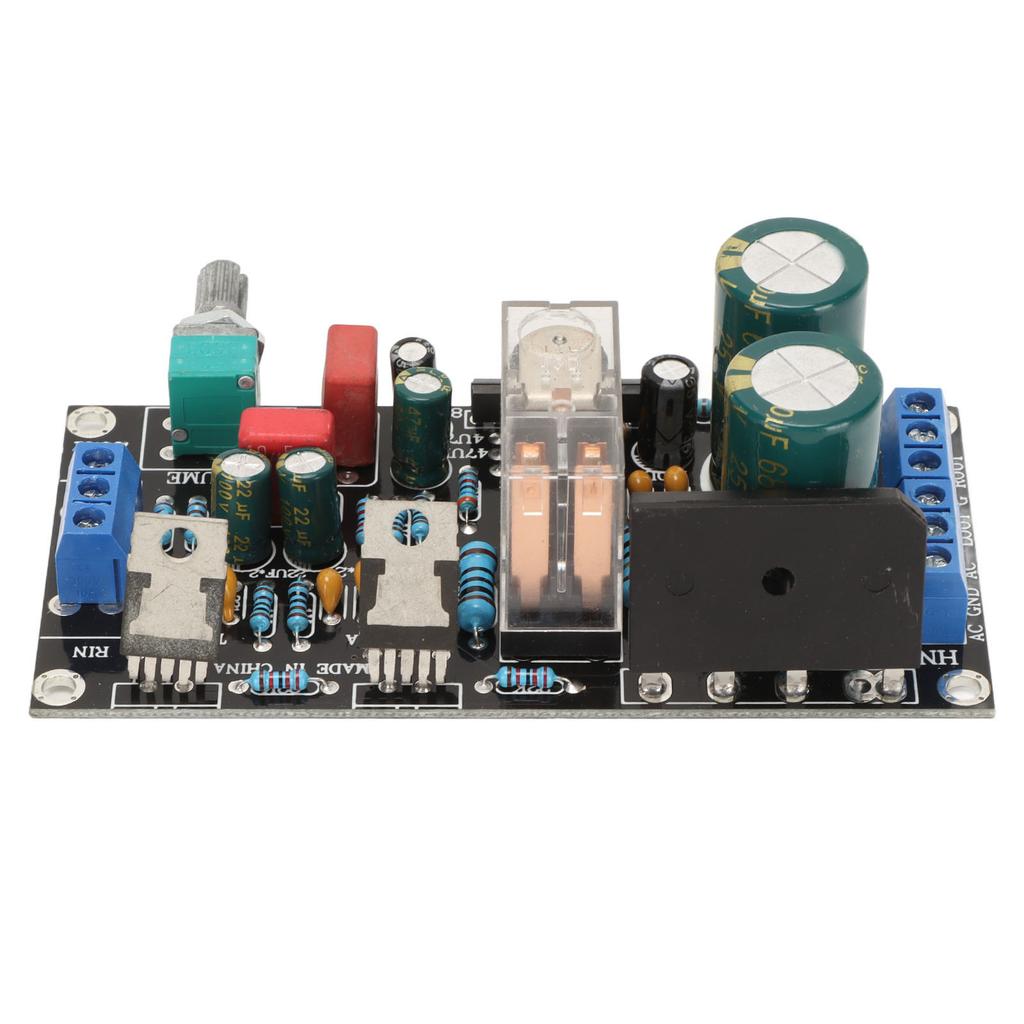 LM1875T Power Amplifier Board Professional Support 2.0 Stereo Dual Channel System Volume Adjustment Power Amp Module
