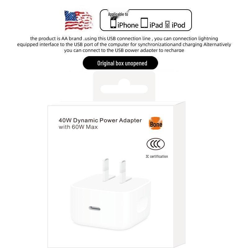 Carregador USB Original Apple para Carro e Cabo de Extensão para Carregamento Rápido de iPhone/iPad