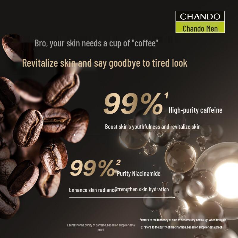 CHANDO Men's Caffeine Firming Face Mask (5-Pack)