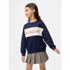 Gu By Uniqlo Kids Cotton Sweat Pullover Logo