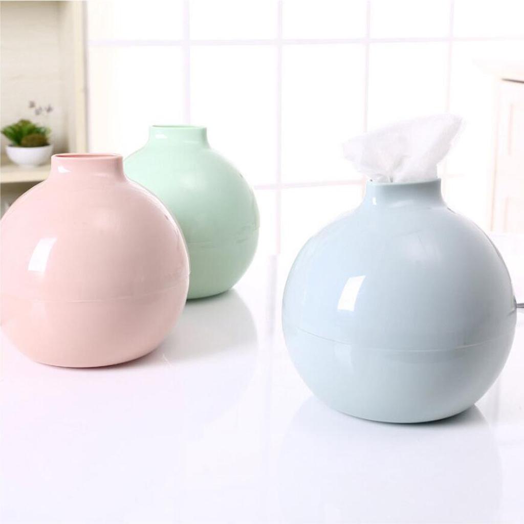 Room Decor Tissue Holder Round Removable , as described
