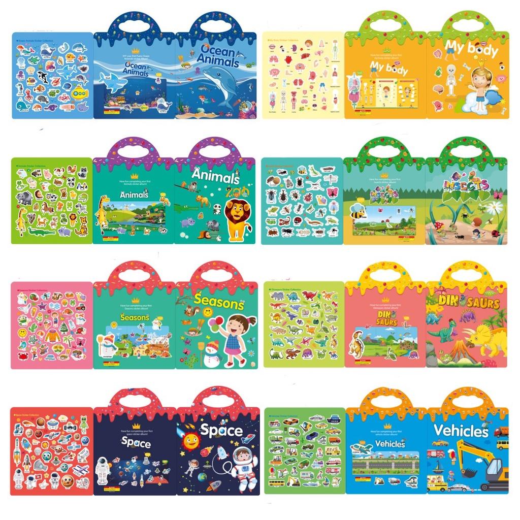 Dinoworld Stickerbuch für Kinder