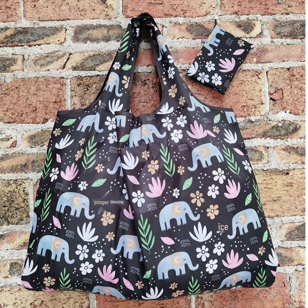 

Экологичная складная сумка-тоут для хранения - ткань Оксфорд 210D, водонепроницаемая и большой вместимости