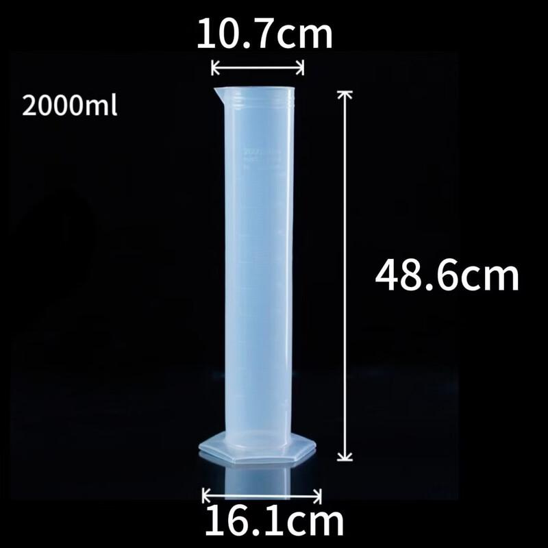 MDNG Lab Plastic Measuring Beaker & Cylinder Set