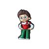 PAW Patrol Flower Clog Shoe Charms: Soft Rubber DIY Accessories