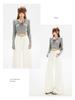 Women's High-Waisted Retro Wide-Leg Jeans, Spring/Autumn Style, Elastic, Loose Fit