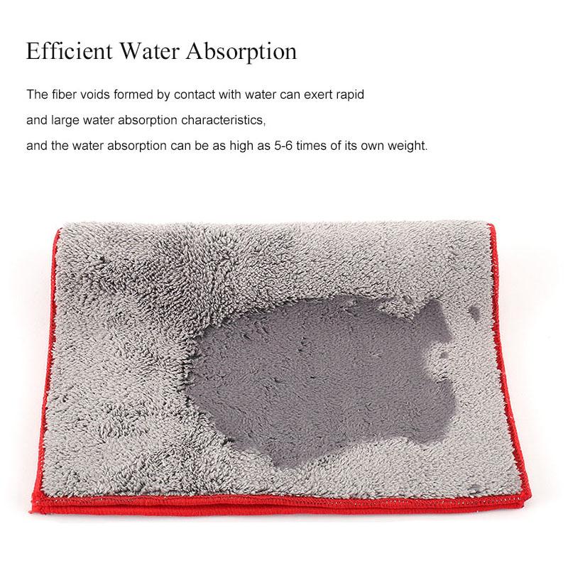 Microfiber Towel Car Wash Cloth Cleaning Rag Clean Tools For Opel Astra Grandland Corsa Mokka Frontera Insignia Zafira Vivaro IL0