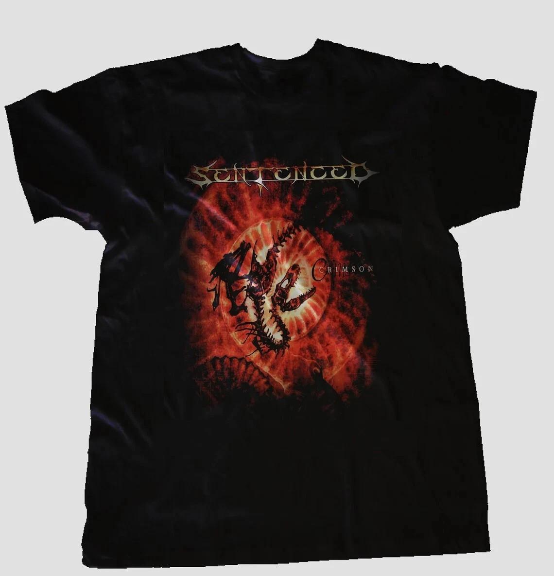 Sentenced band Crimson BLack Cotton T Shirt Full Size S-5XL SS791 XXL