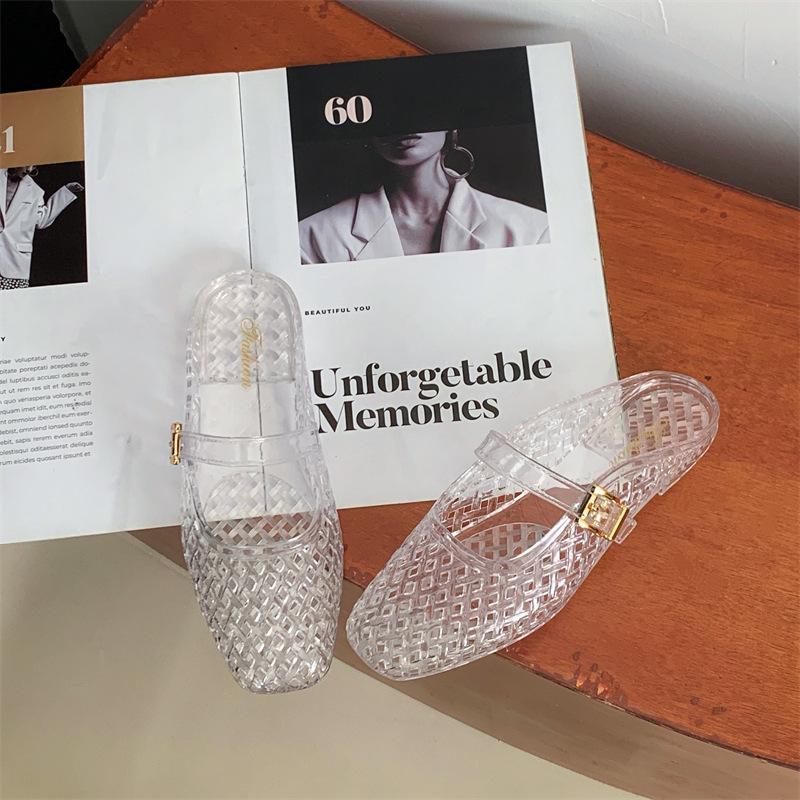 Yuzhihao Women s Fashion Closed-Toe Sandals - Casual Solid Color Summer Beach Slippers. Size 40