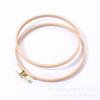 10.5cm Beech Wood Cross-stitch Embroidery Hoop - Creative Wooden Craft Gift