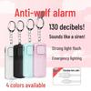 Women's Self-Defense Alarm Keychain: ABS Material, Pull Ring Alert, LED Light, High Volume Wolf Repellent