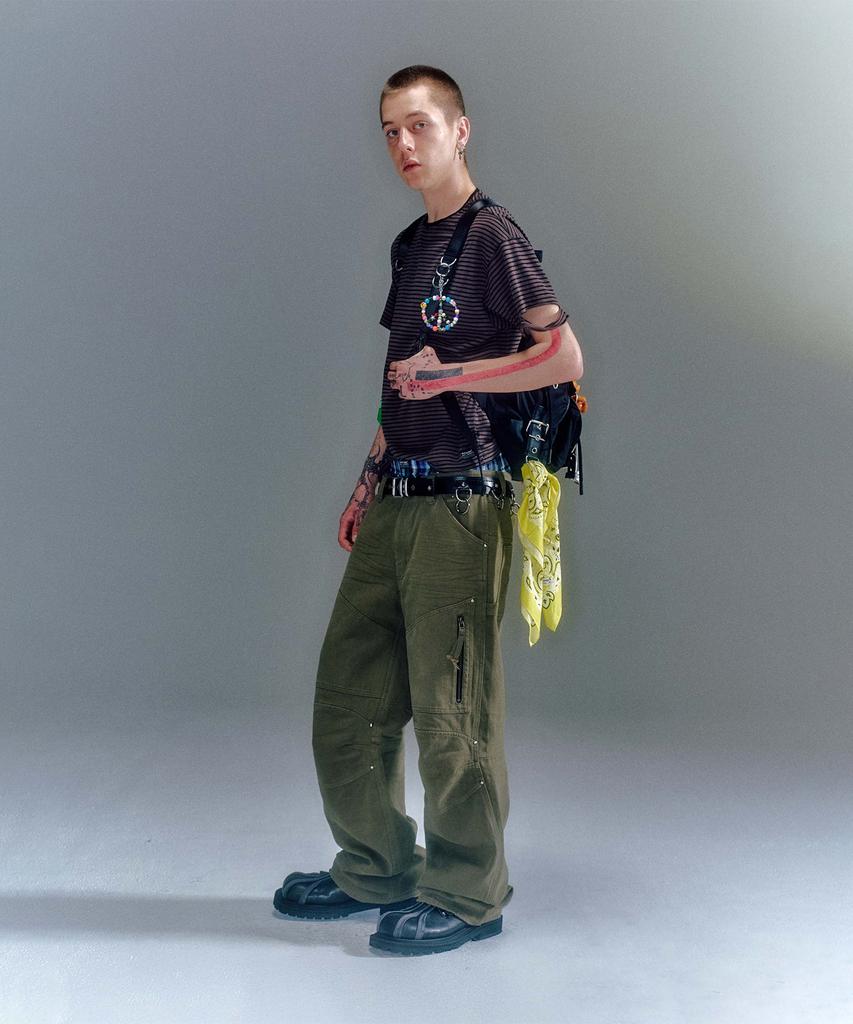 Beikeonteuakaibeu Paul Biker Work-Pants (2Color)