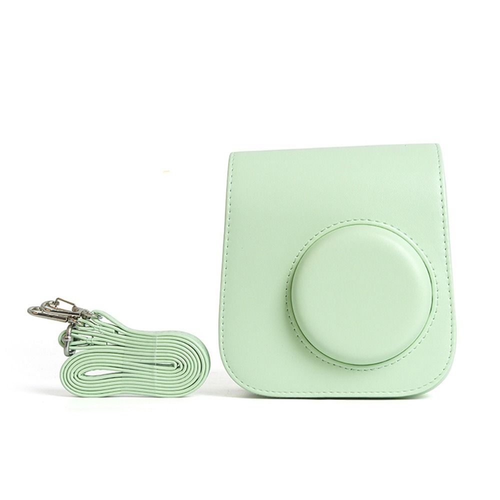 Travel Instant Camera Case with Shoulder Strap Protective Cover for Fujifilm Instax mini SE/7+