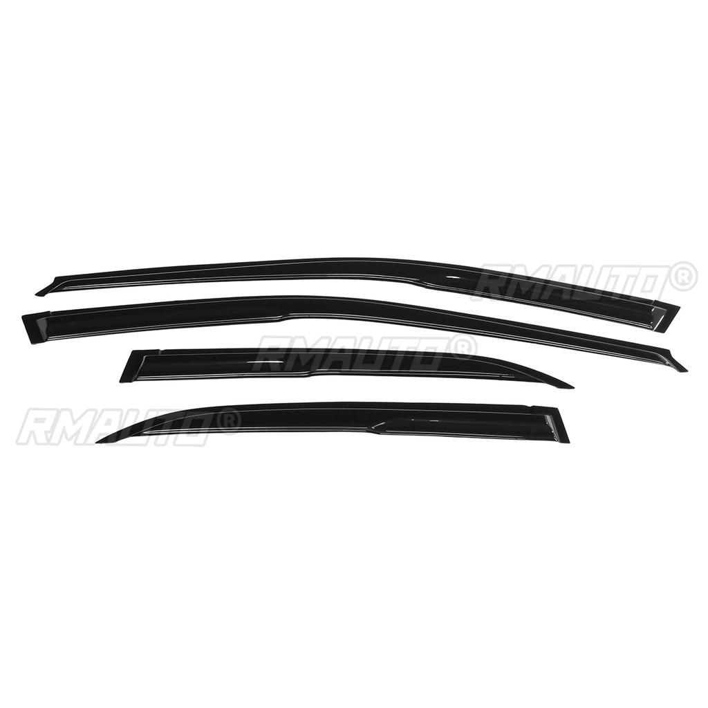 Für Honda Accord 1998-2002 Auto Seitenfenster Windabweiser Schutz Lüftung Schwarz Fenster Windabweiser Fenster Wetterfest Deflektor