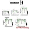 Flat Printing Jit Curtains Without Rod Floral Flutter Chic Curtain Fabric Prints Home Decor Semi Sheer Set Of 2 Made Polyester