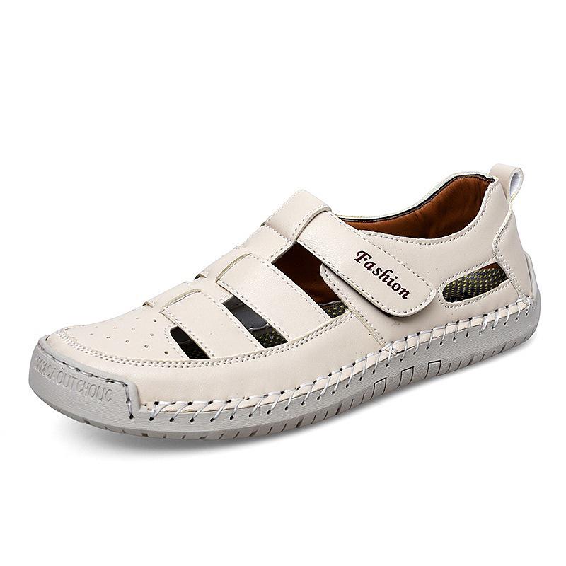 Women s 2026 Summer Roman Sandals - Lightweight, Non-slip, Flat Woven Sole for Beach 36